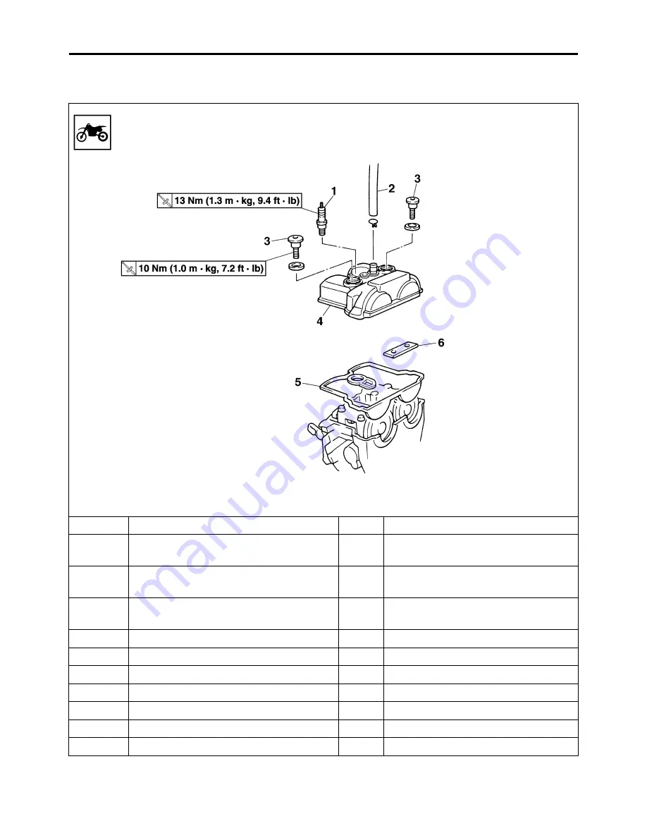 Yamaha YZ450FA 2011 Owner'S Service Manual Download Page 123