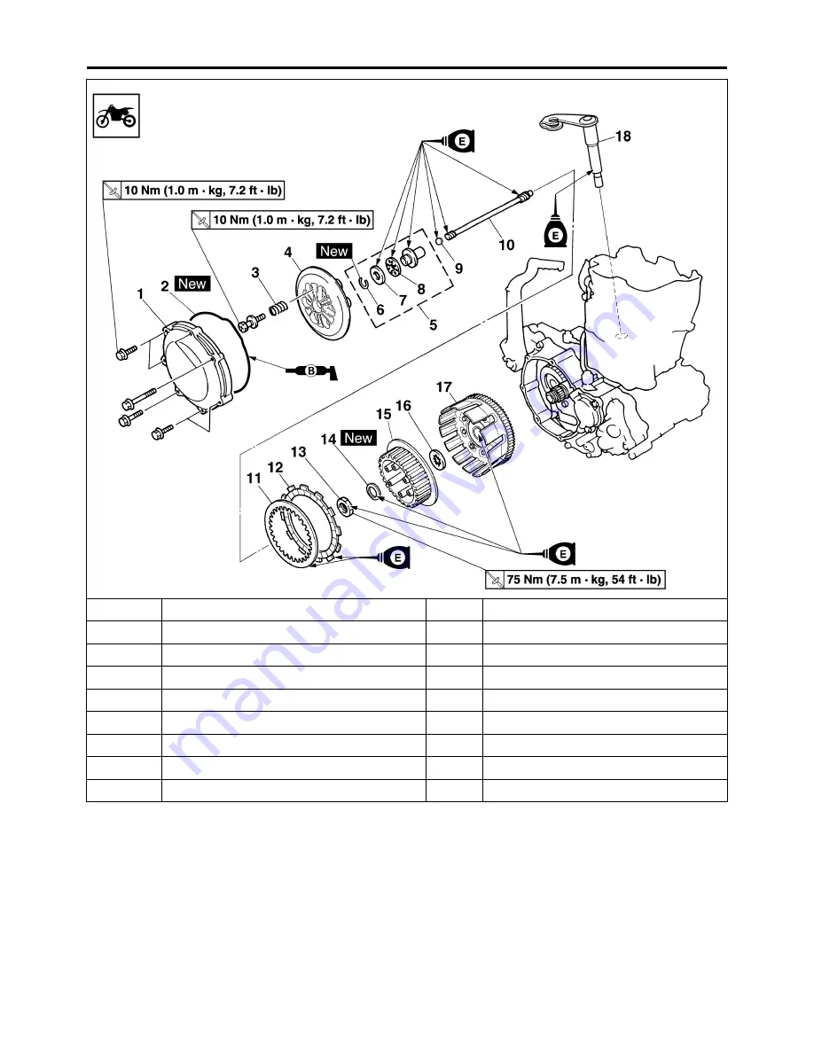 Yamaha YZ450FA 2011 Owner'S Service Manual Download Page 147