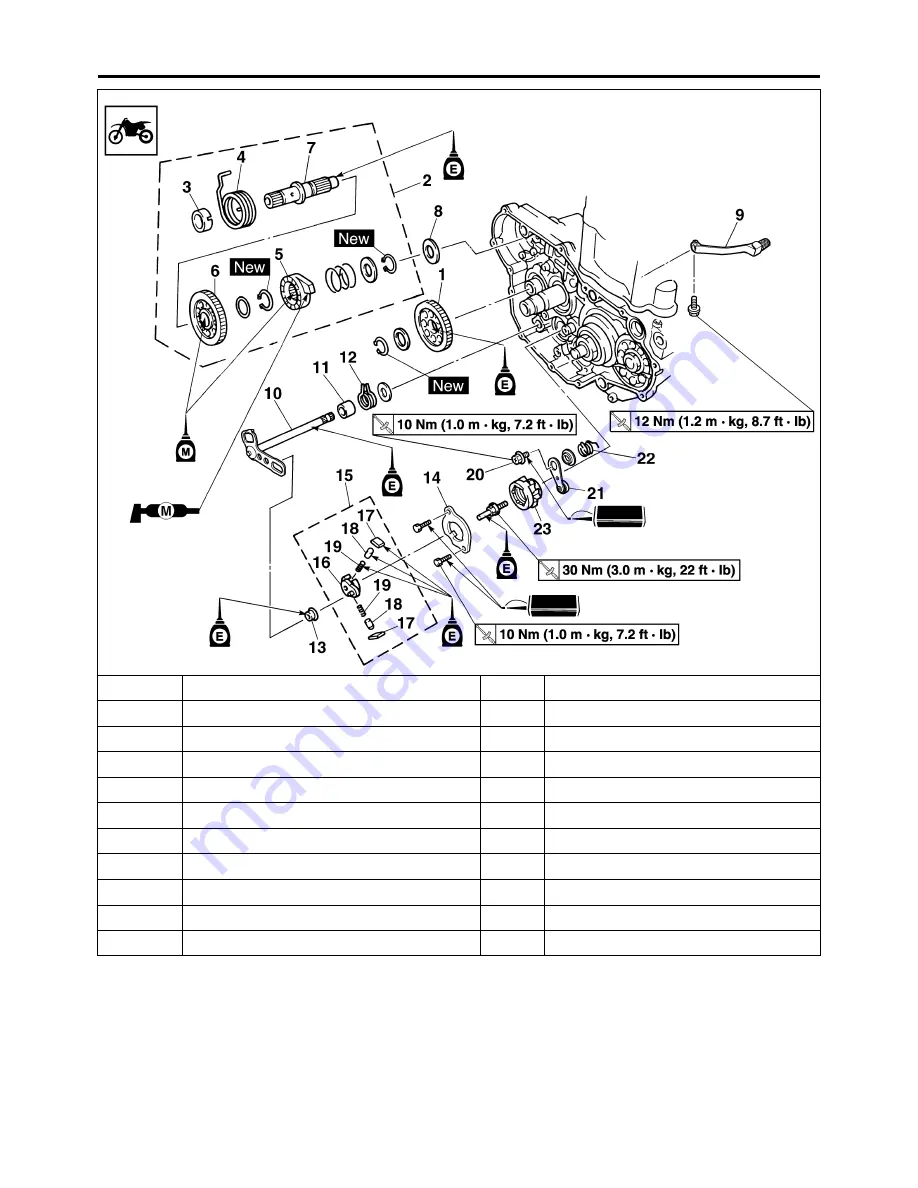 Yamaha YZ450FA 2011 Скачать руководство пользователя страница 167