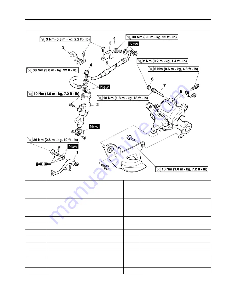 Yamaha YZ450FA 2011 Owner'S Service Manual Download Page 204