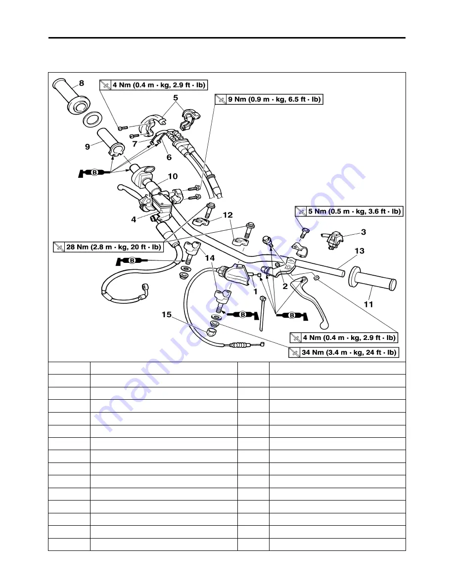 Yamaha YZ450FA 2011 Owner'S Service Manual Download Page 230