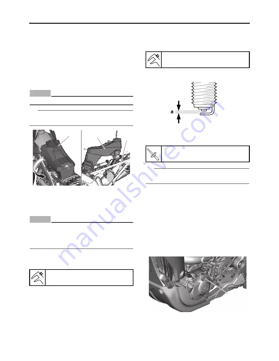 Yamaha YZ450FX 2019 Owner'S Service Manual Download Page 124