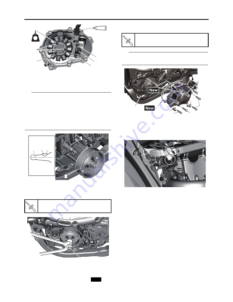 Yamaha YZ450FX 2019 Скачать руководство пользователя страница 258