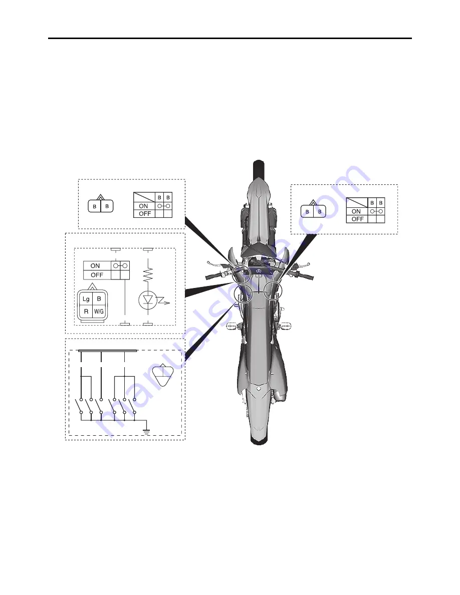 Yamaha YZ450FX 2019 Owner'S Service Manual Download Page 350