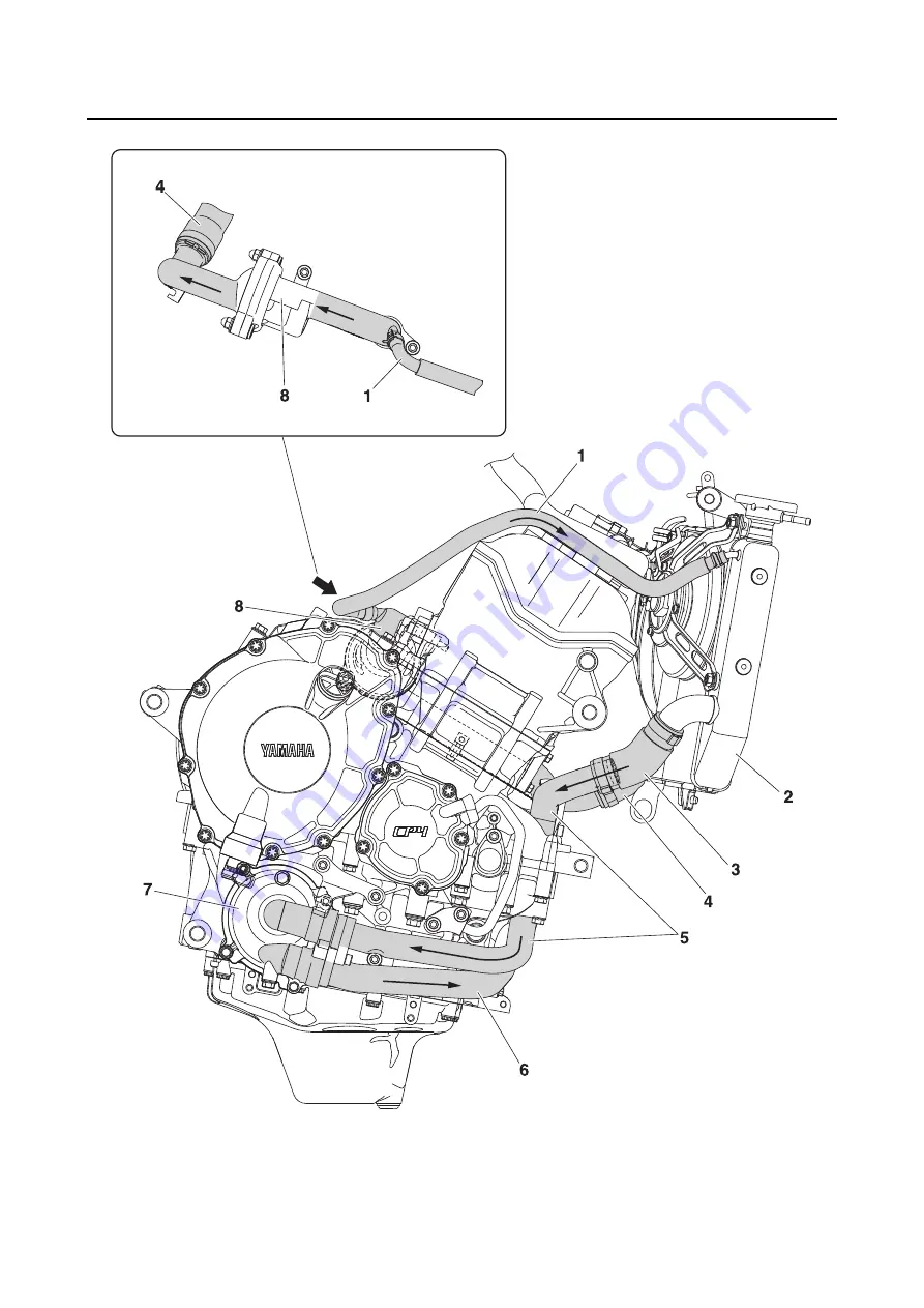 Yamaha YZF-R1 2015 Service Manual Download Page 124