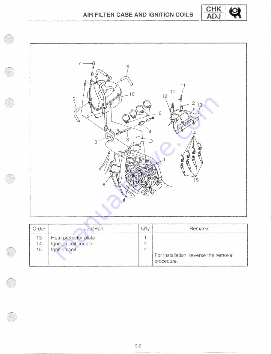 Yamaha YZF-R6CL Service Manual Download Page 57