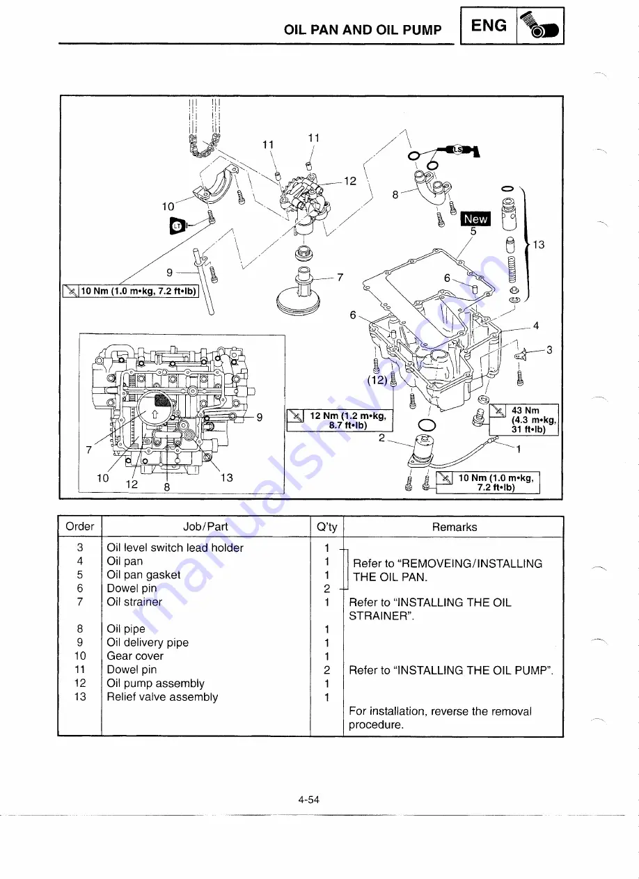 Yamaha YZF-R6CL Service Manual Download Page 173