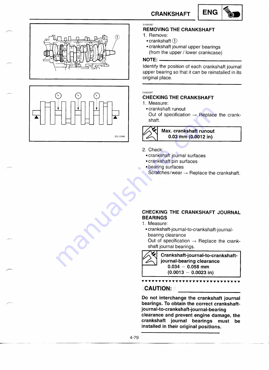 Yamaha YZF-R6CL Service Manual Download Page 198