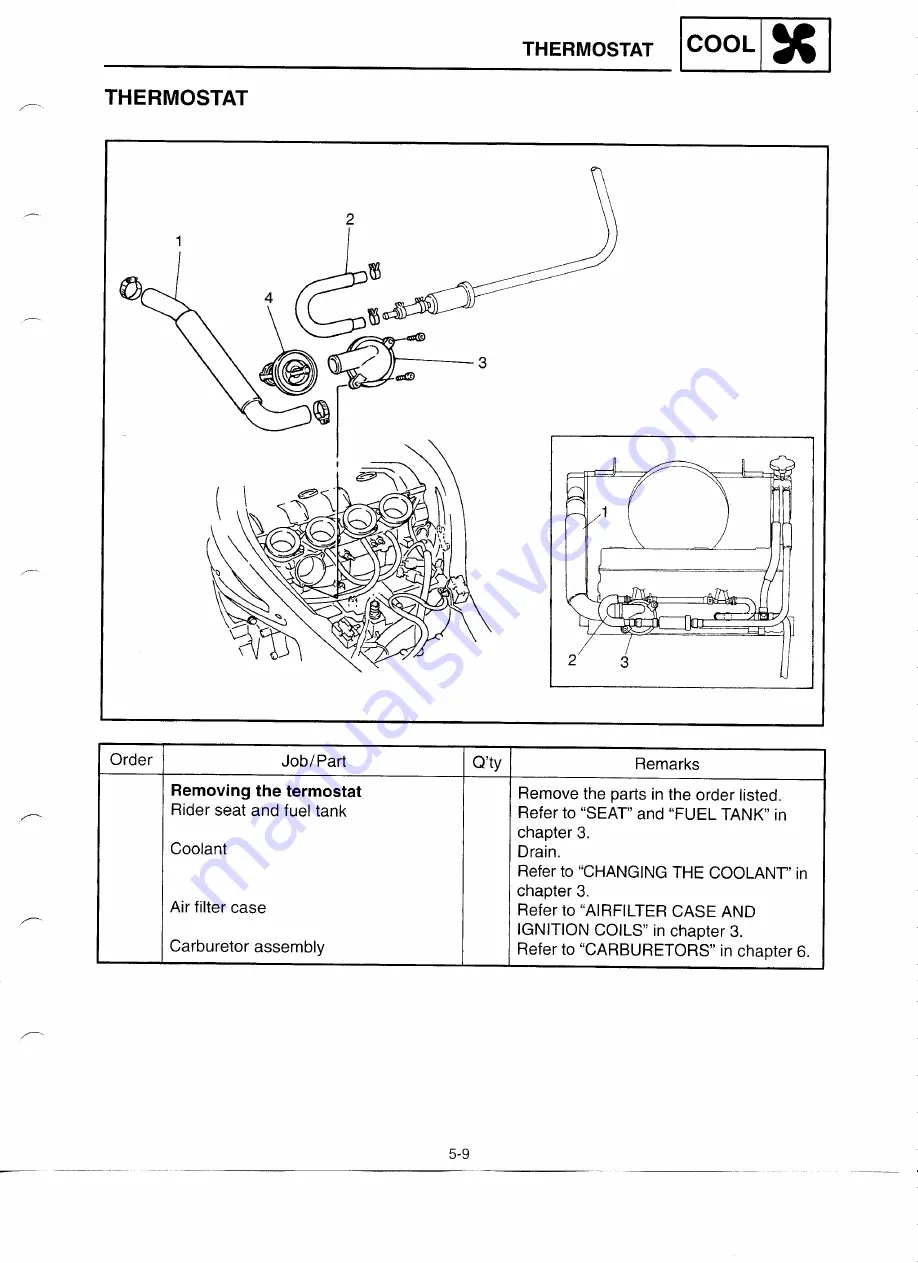 Yamaha YZF-R6CL Service Manual Download Page 220