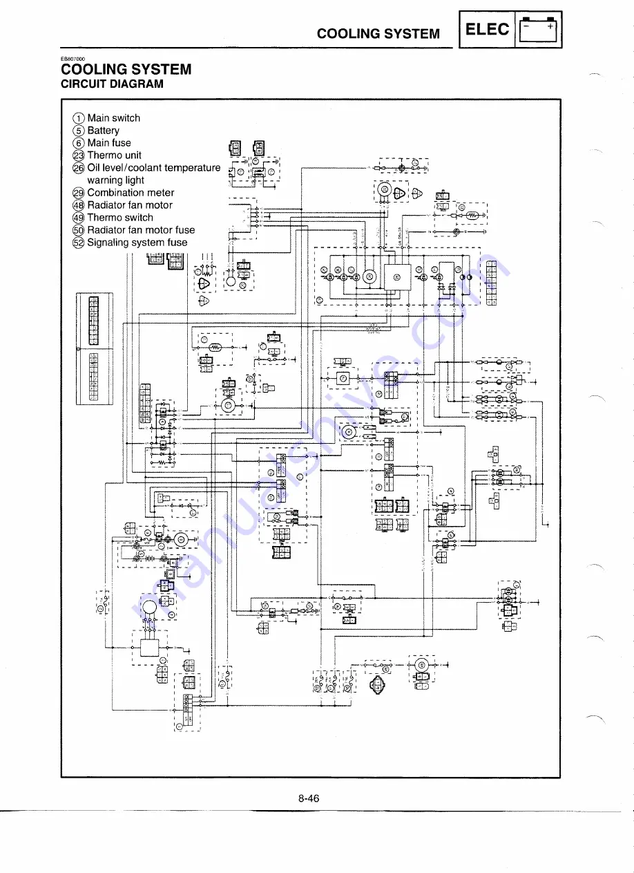 Yamaha YZF-R6CL Service Manual Download Page 374