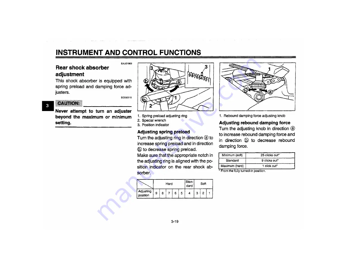 Yamaha YZF-R6L Owner'S Manual Download Page 41