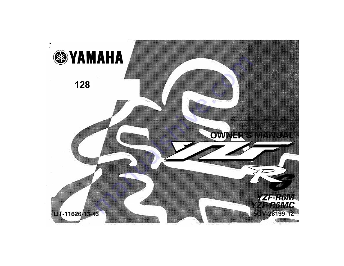 Yamaha YZF-R6M Owner'S Manual Download Page 1