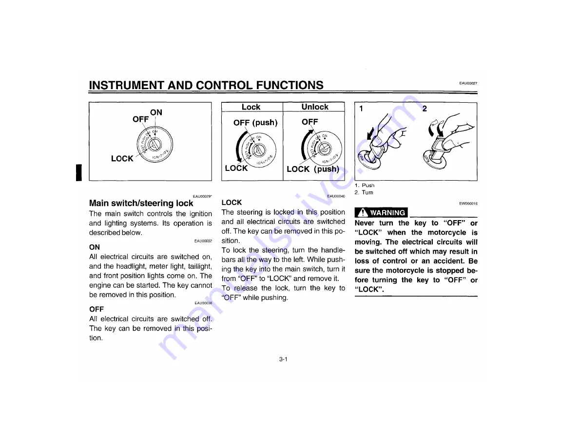 Yamaha YZF-R6M Owner'S Manual Download Page 22