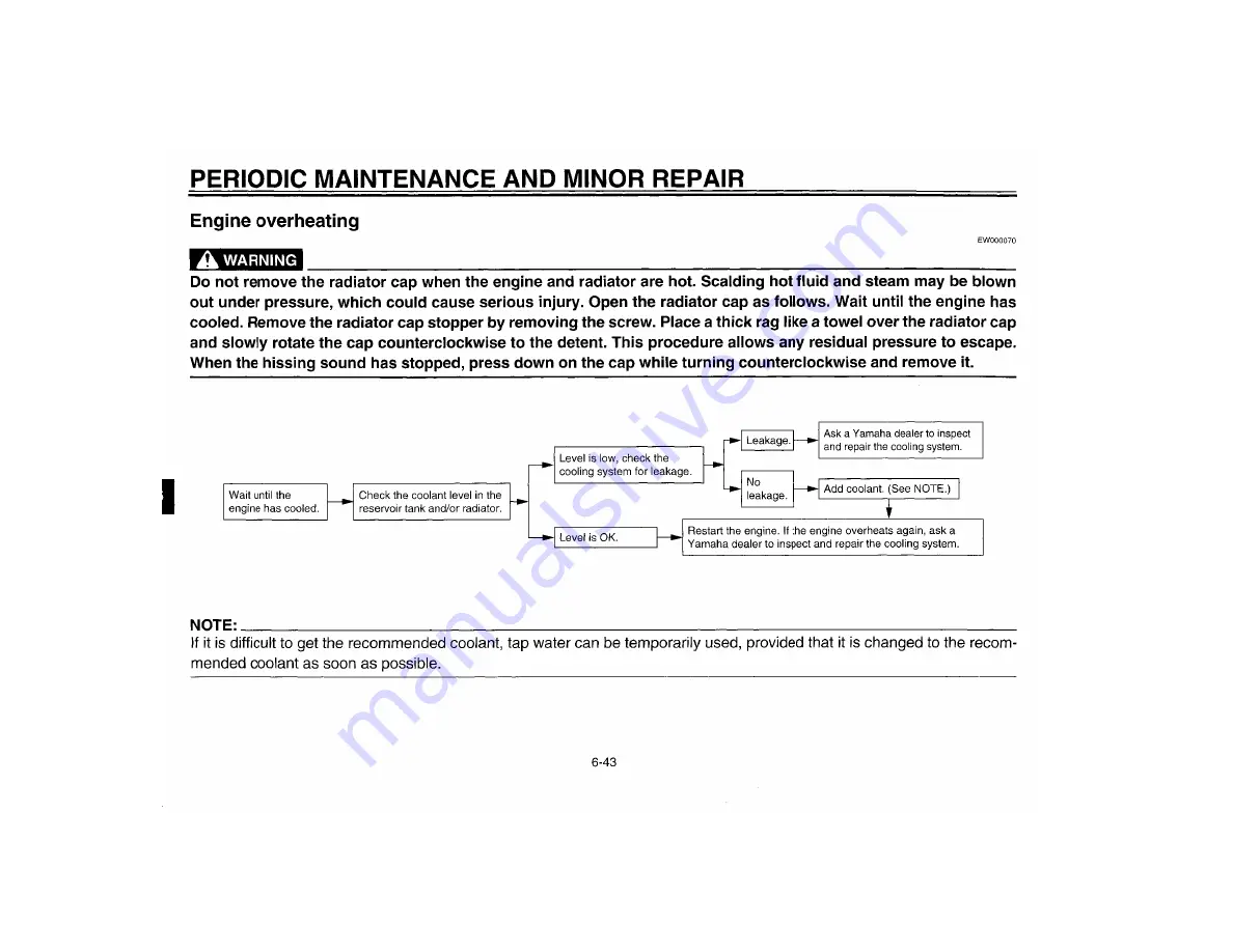 Yamaha YZF-R6M Owner'S Manual Download Page 101