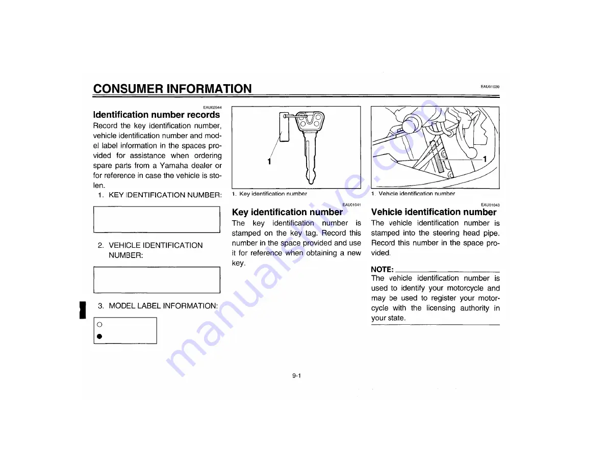 Yamaha YZF-R6M Owner'S Manual Download Page 113