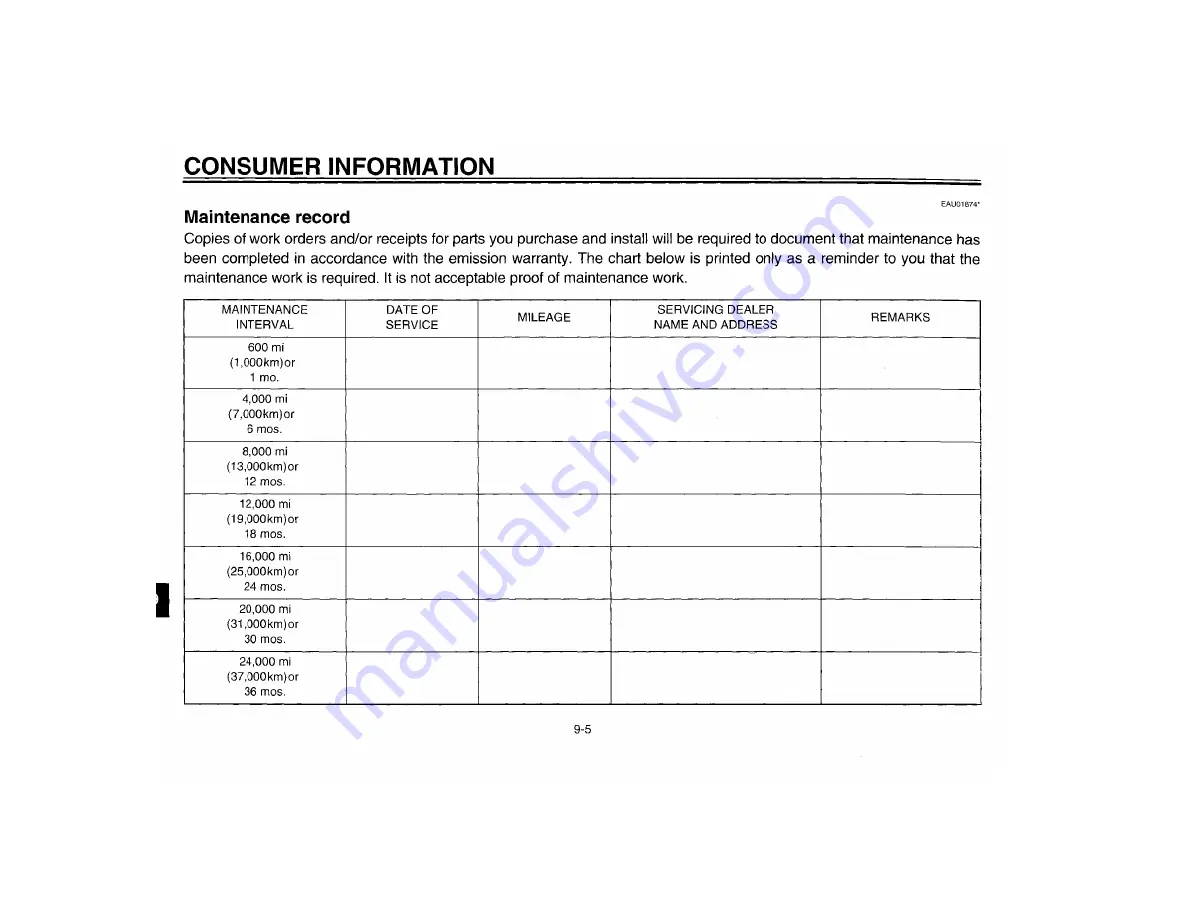 Yamaha YZF-R6M Owner'S Manual Download Page 117