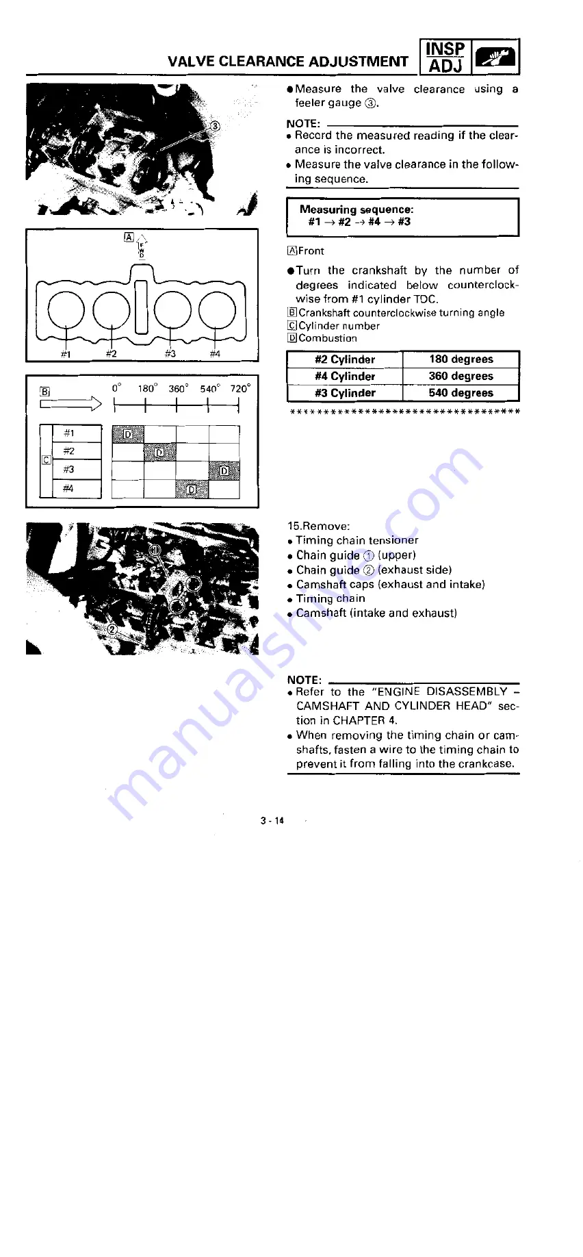 Yamaha YZF750R Service Manual Download Page 88