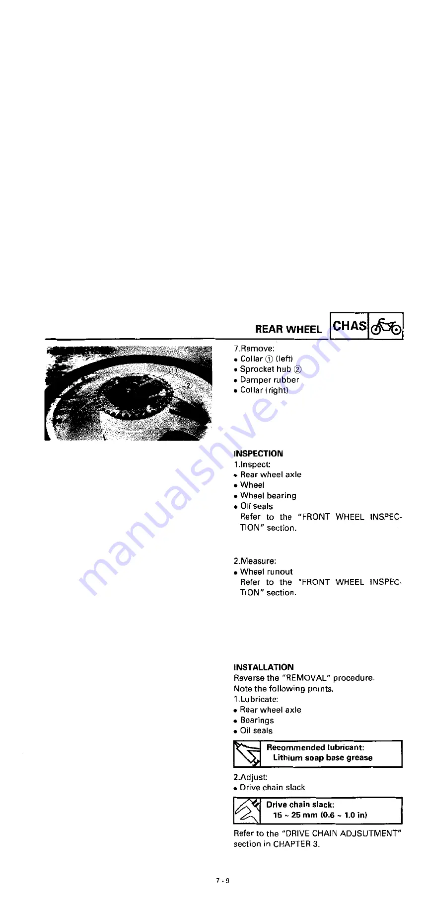 Yamaha YZF750R Service Manual Download Page 296