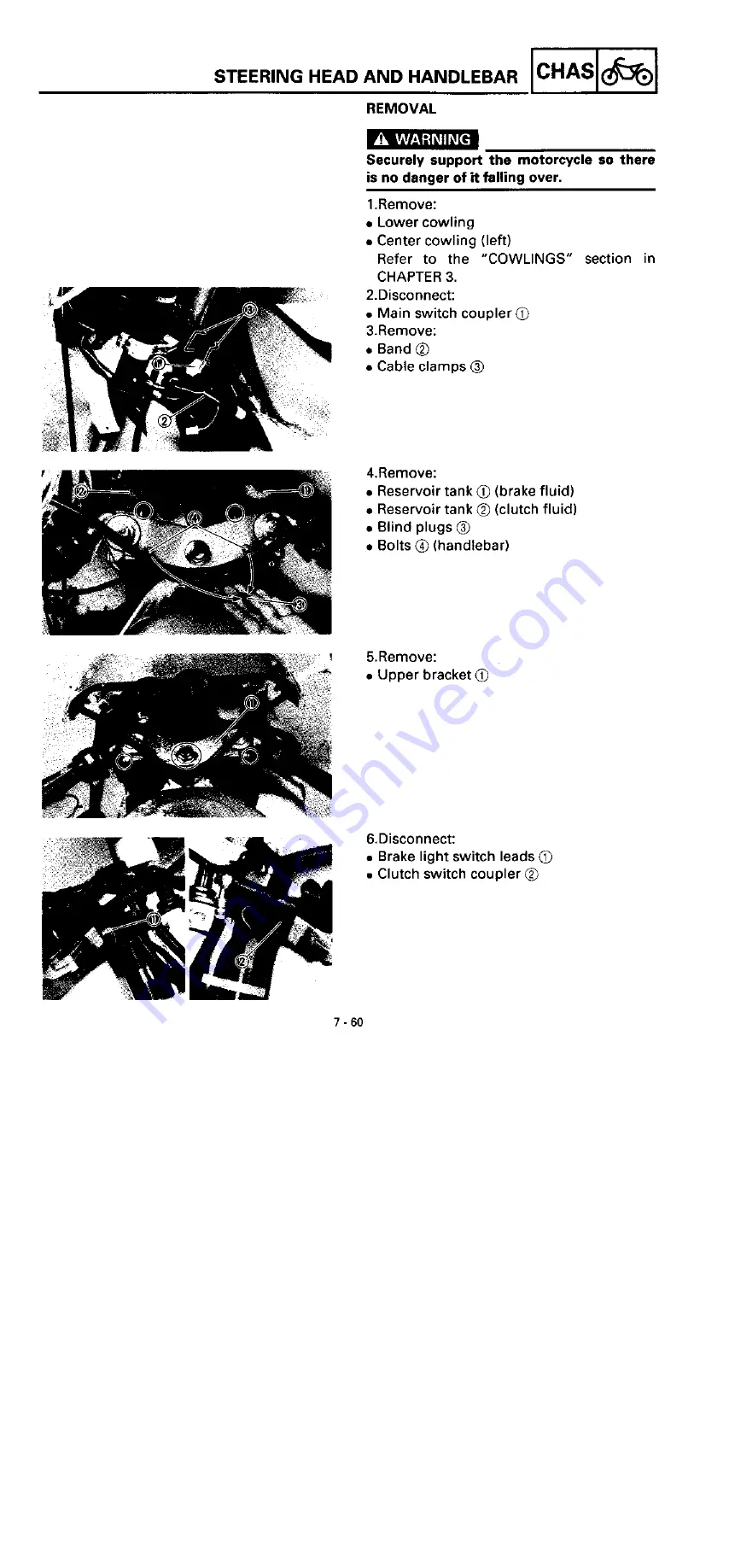 Yamaha YZF750R Service Manual Download Page 347