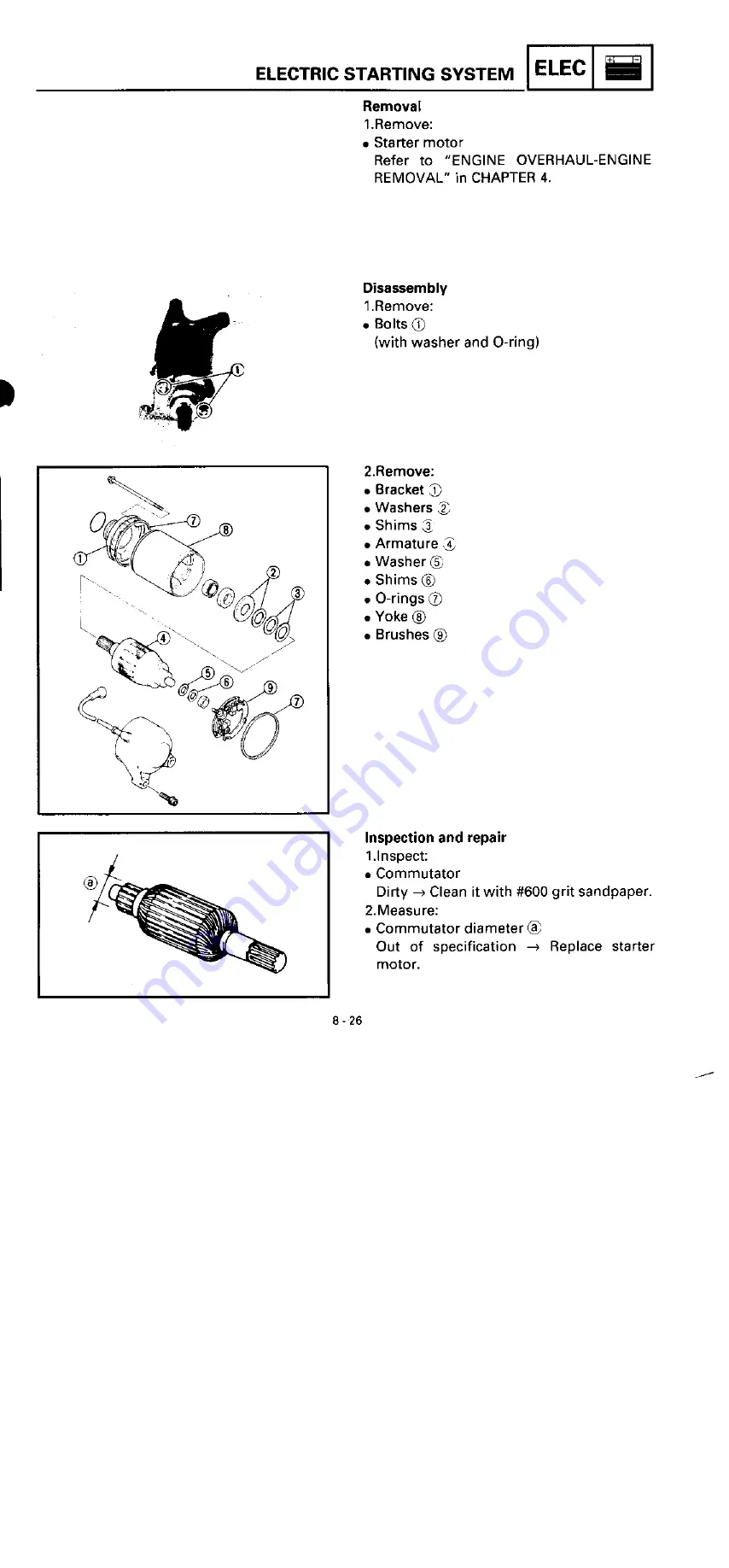 Yamaha YZF750R Service Manual Download Page 397