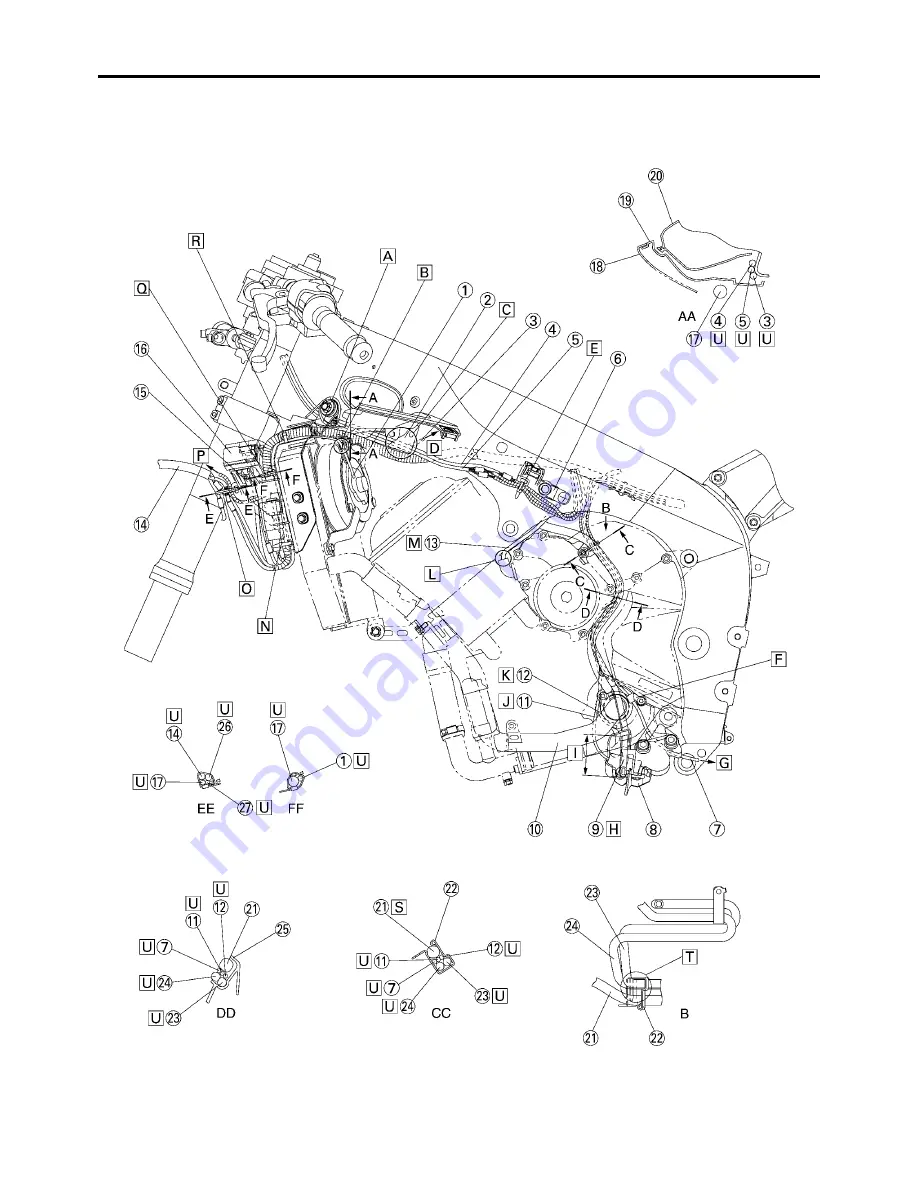 Yamaha YZFR1W Service Manual Download Page 73