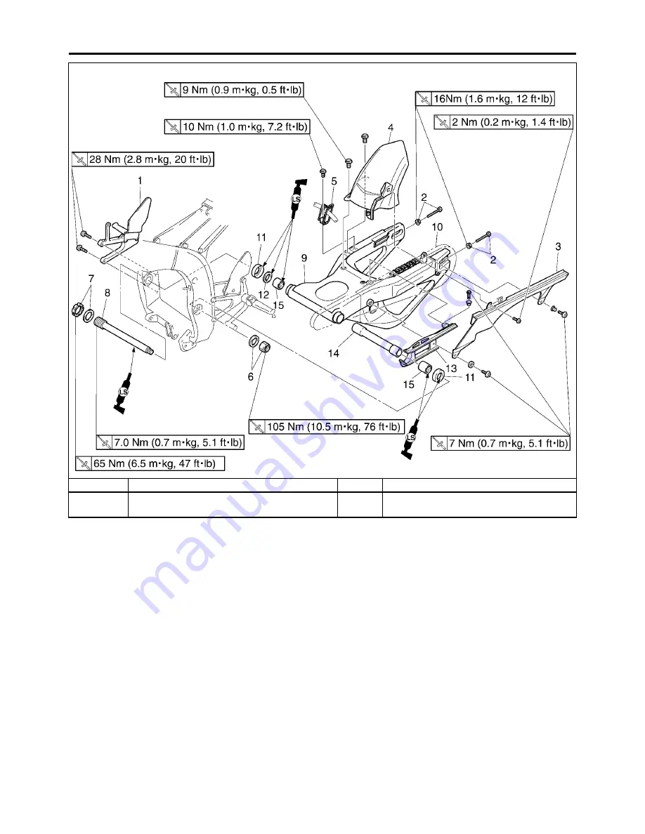 Yamaha YZFR1W Скачать руководство пользователя страница 189