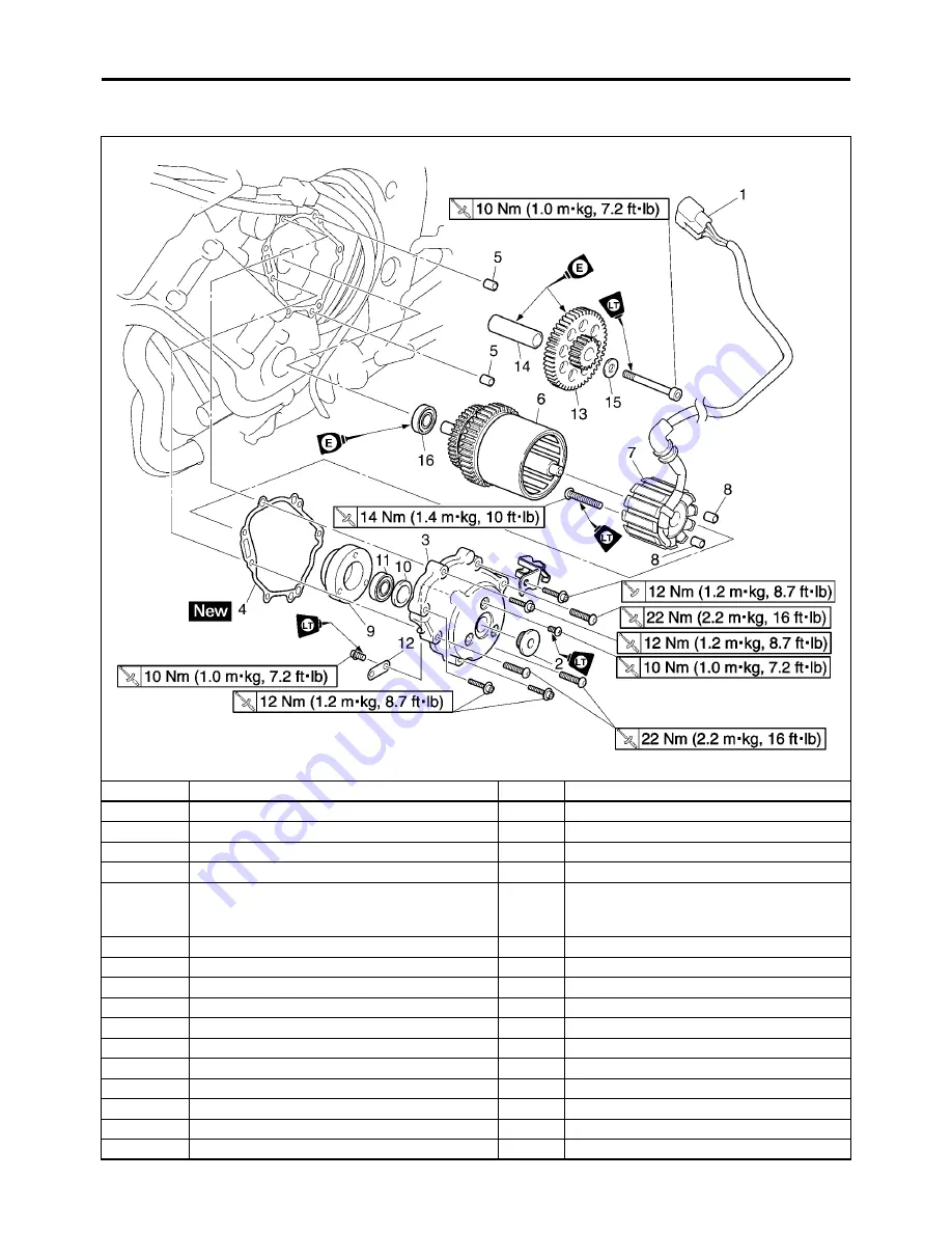 Yamaha YZFR1W Service Manual Download Page 230