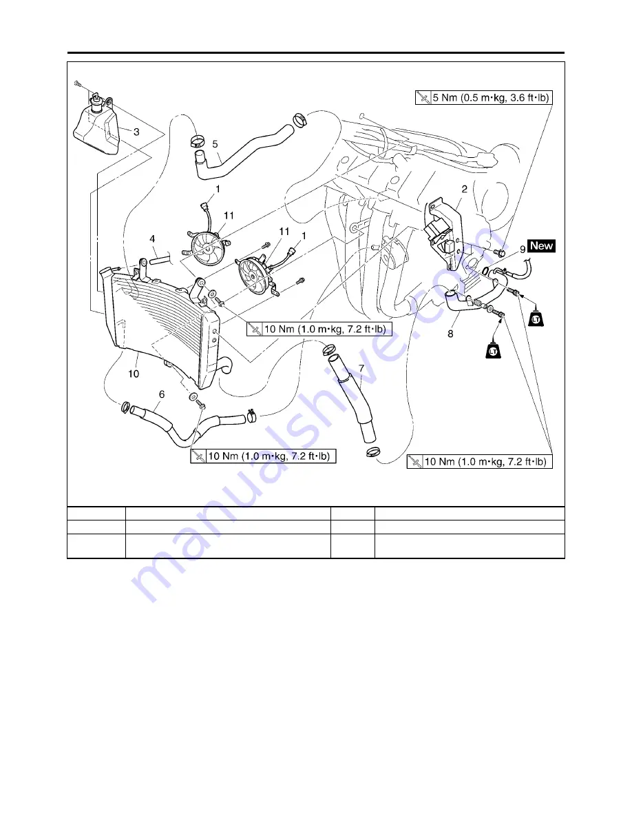 Yamaha YZFR1W Скачать руководство пользователя страница 296