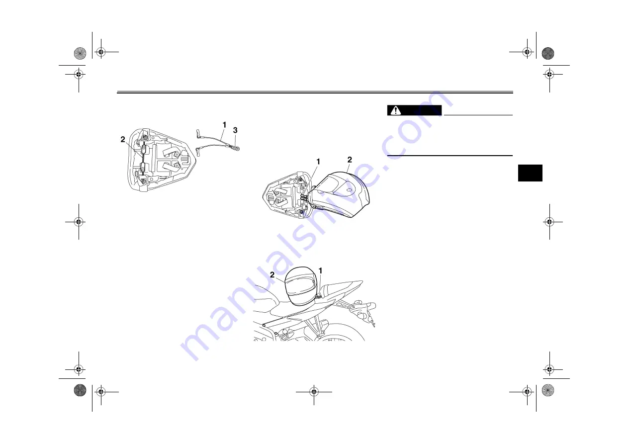 Yamaha YZFR6X Owner'S Manual Download Page 35