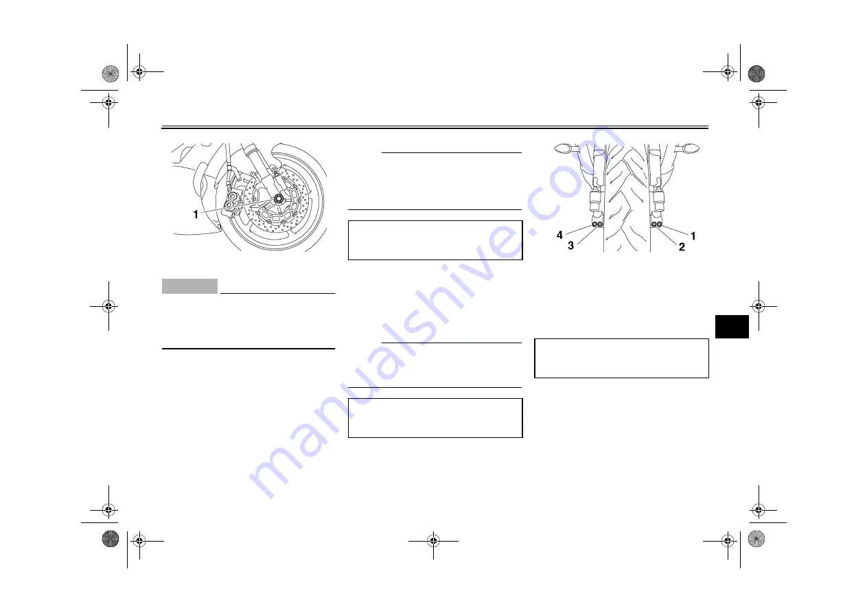 Yamaha YZFR6X Owner'S Manual Download Page 93