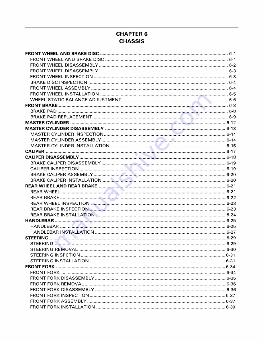 Yamaha ZUMA YW50T Service Manual Download Page 13