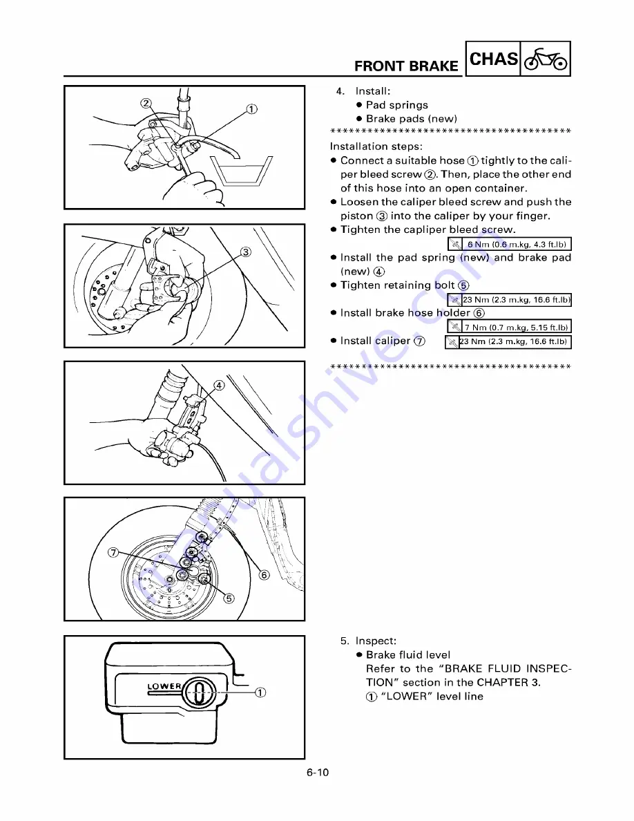 Yamaha ZUMA YW50T Service Manual Download Page 130