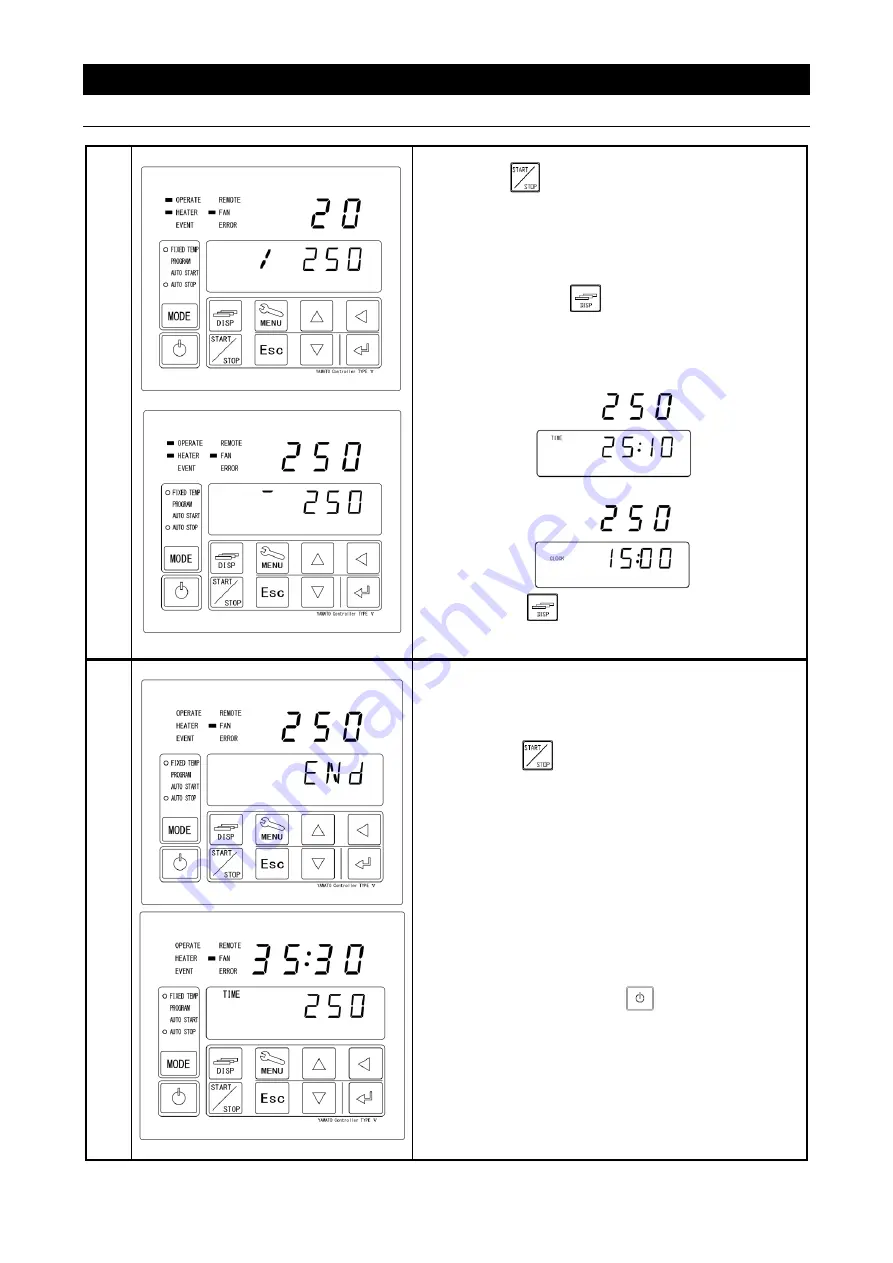 Yamato DNF301 DNF401 Instruction Manual Download Page 29