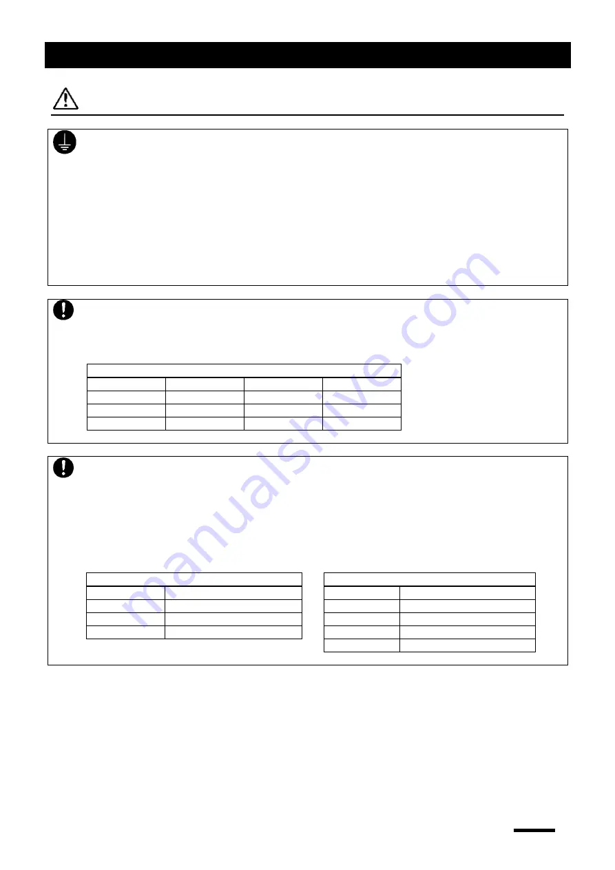 Yamato WA500 Instruction Manual Download Page 9