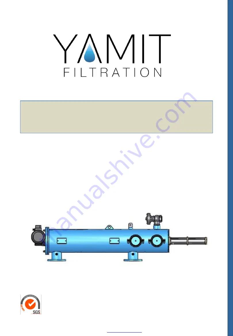 YAMIT AF-9800 Series Скачать руководство пользователя страница 1