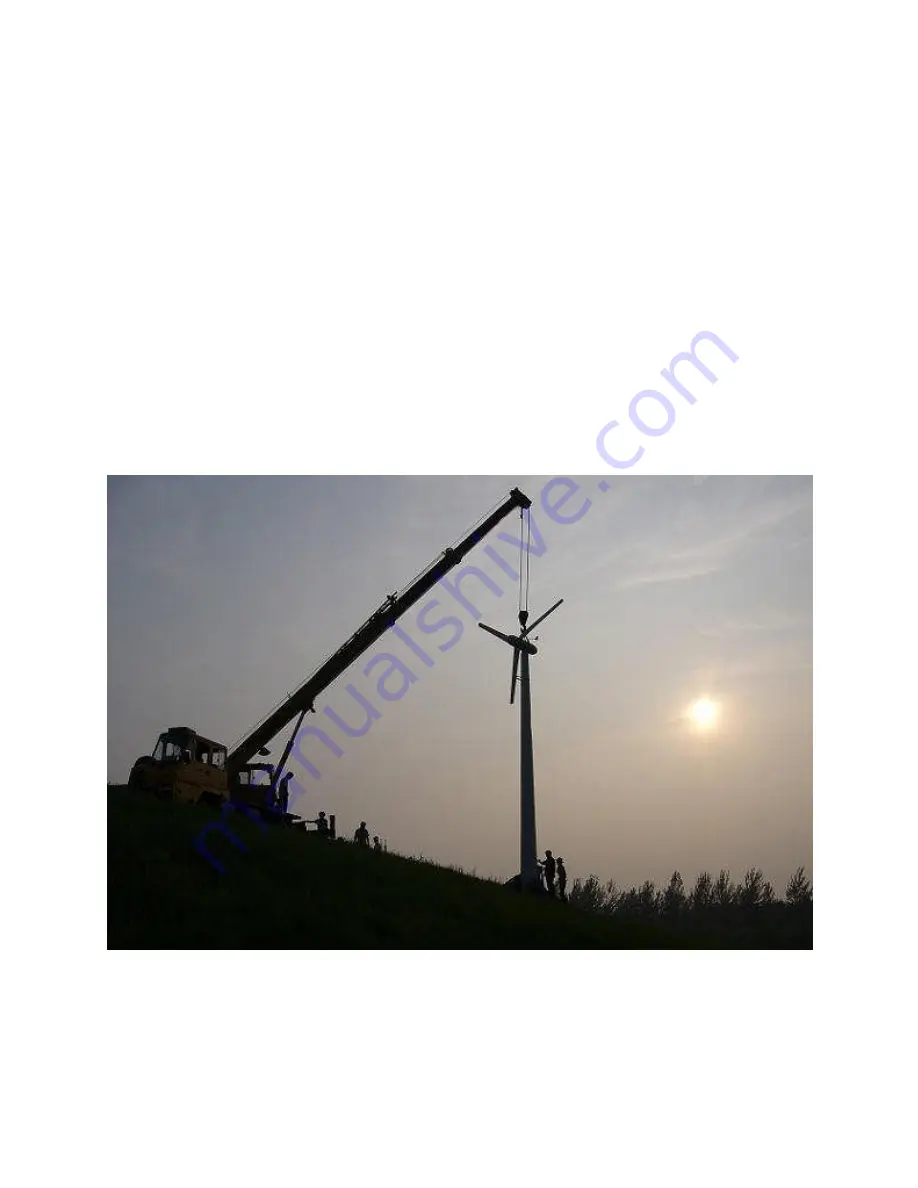 Yangzhou Shenzhou Wind-driven Generator FD10.0-20K-40H User Manual Download Page 1