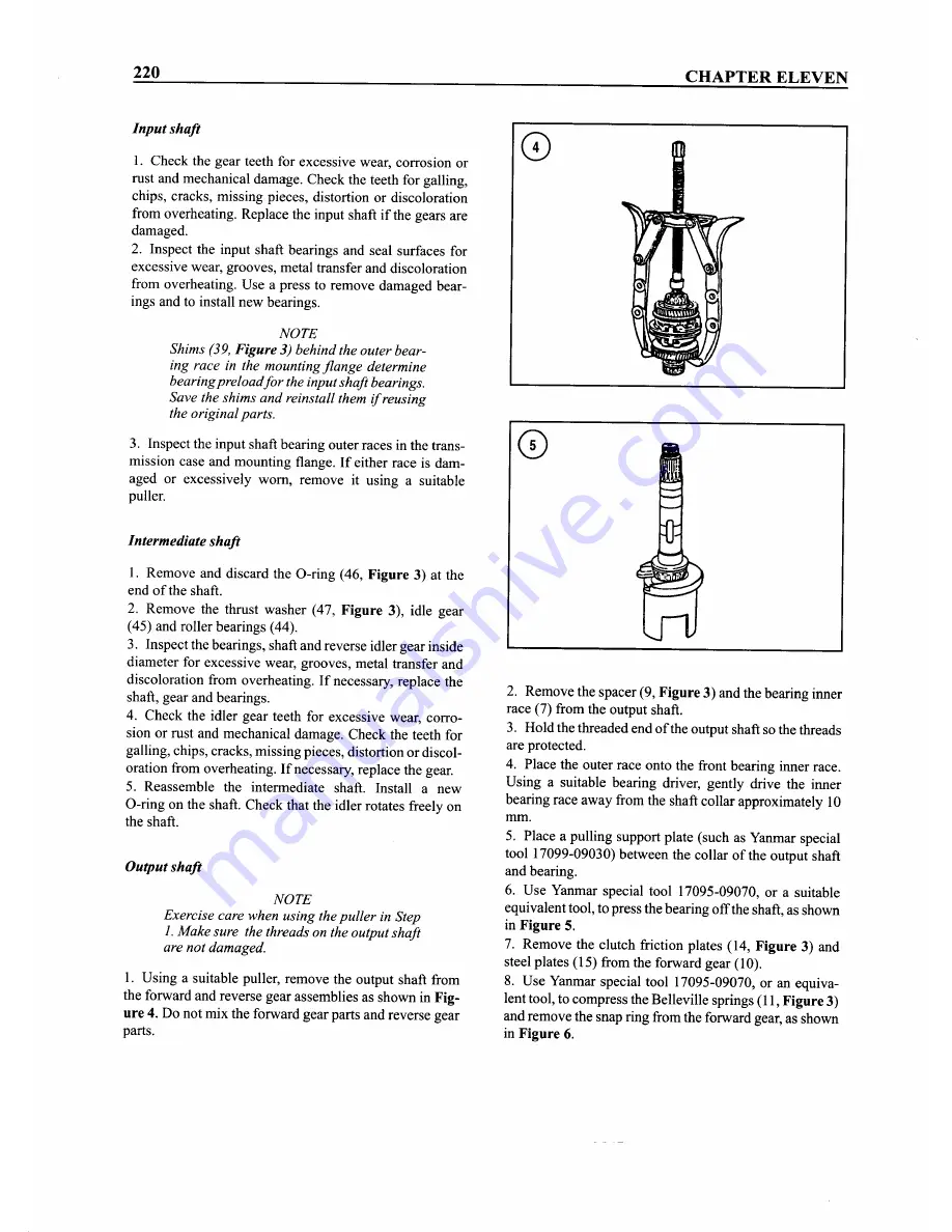 Yanmar 1GM Shop Manual Download Page 226