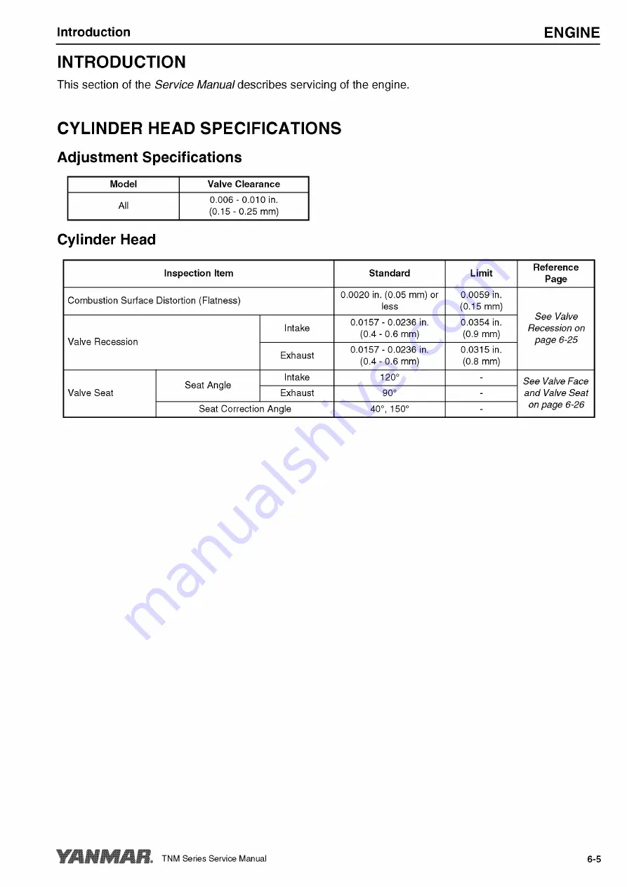 Yanmar 3TNM68 Service Manual Download Page 107