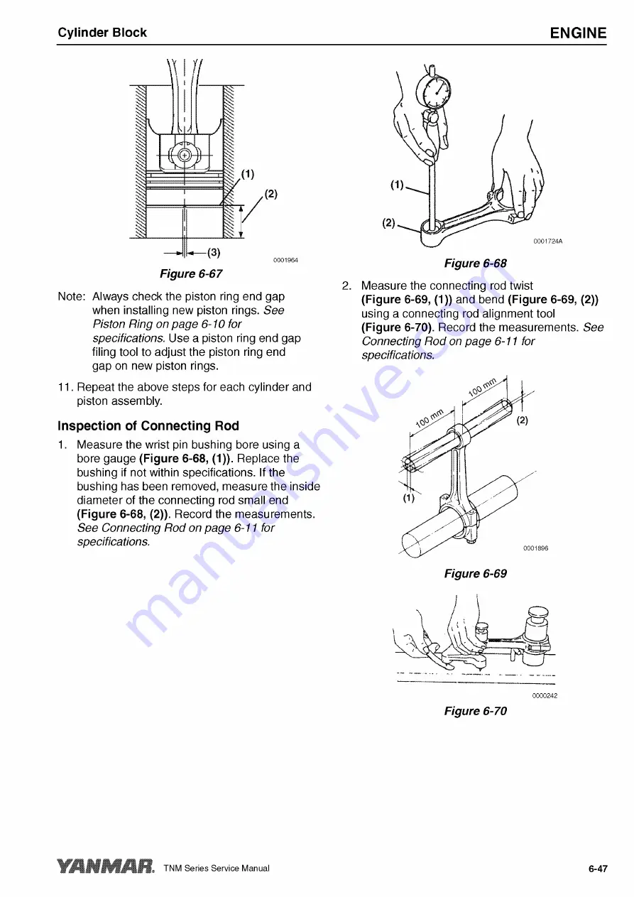 Yanmar 3TNM68 Service Manual Download Page 149