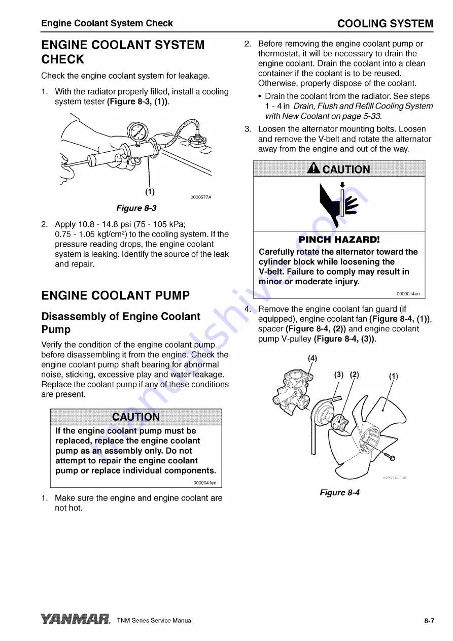 Yanmar 3TNM68 Service Manual Download Page 197