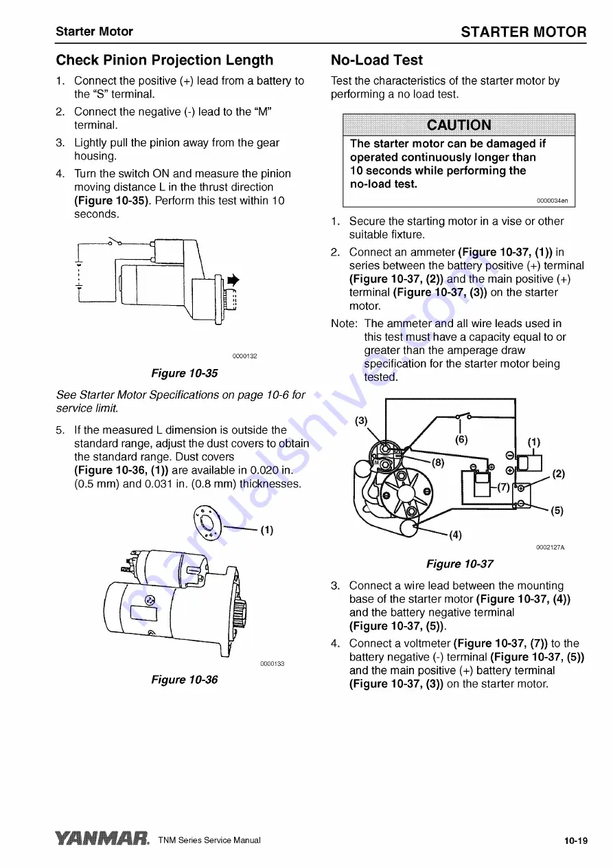 Yanmar 3TNM68 Service Manual Download Page 229