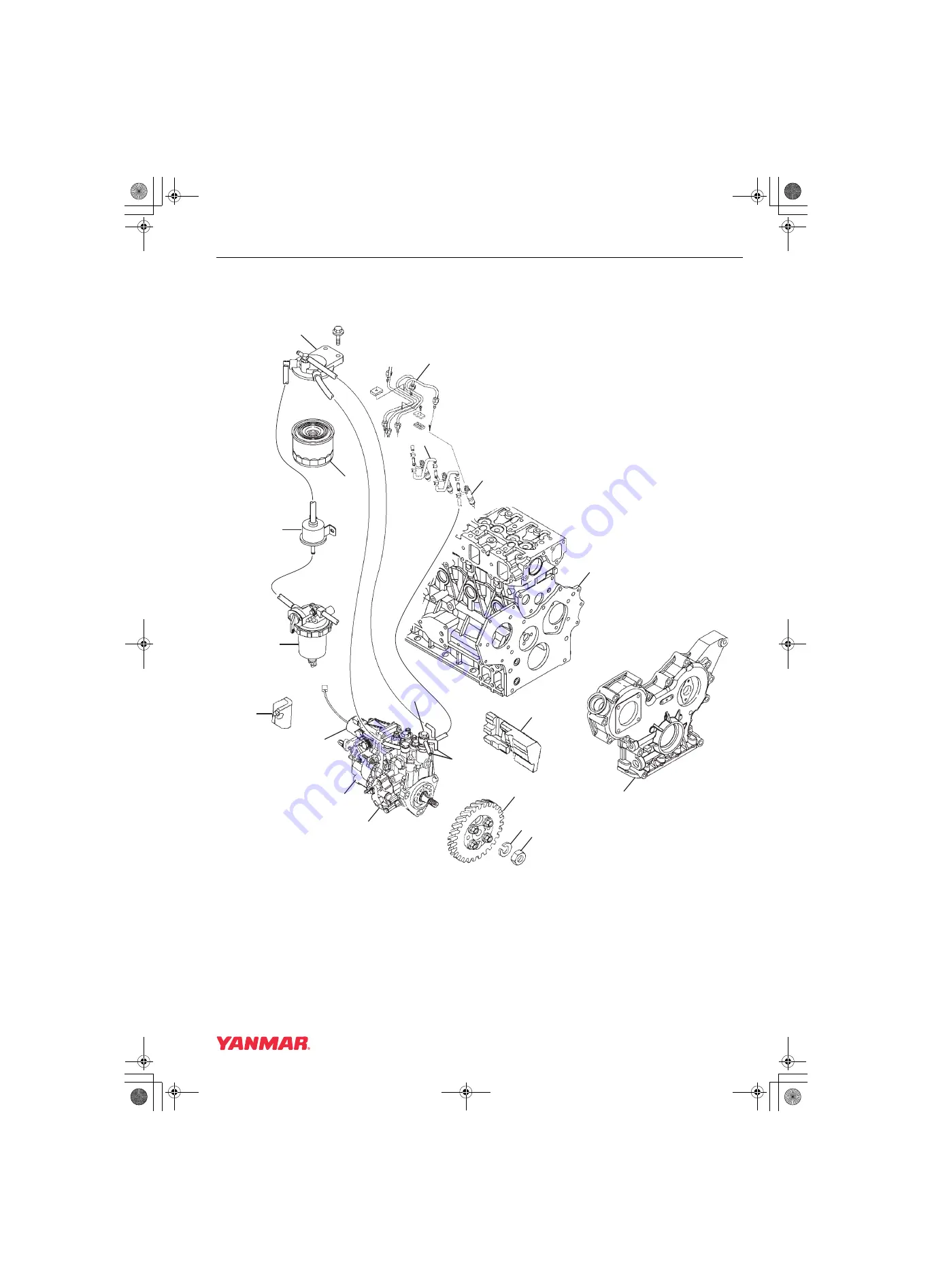 Yanmar 3TNV82A Service Manual Download Page 255