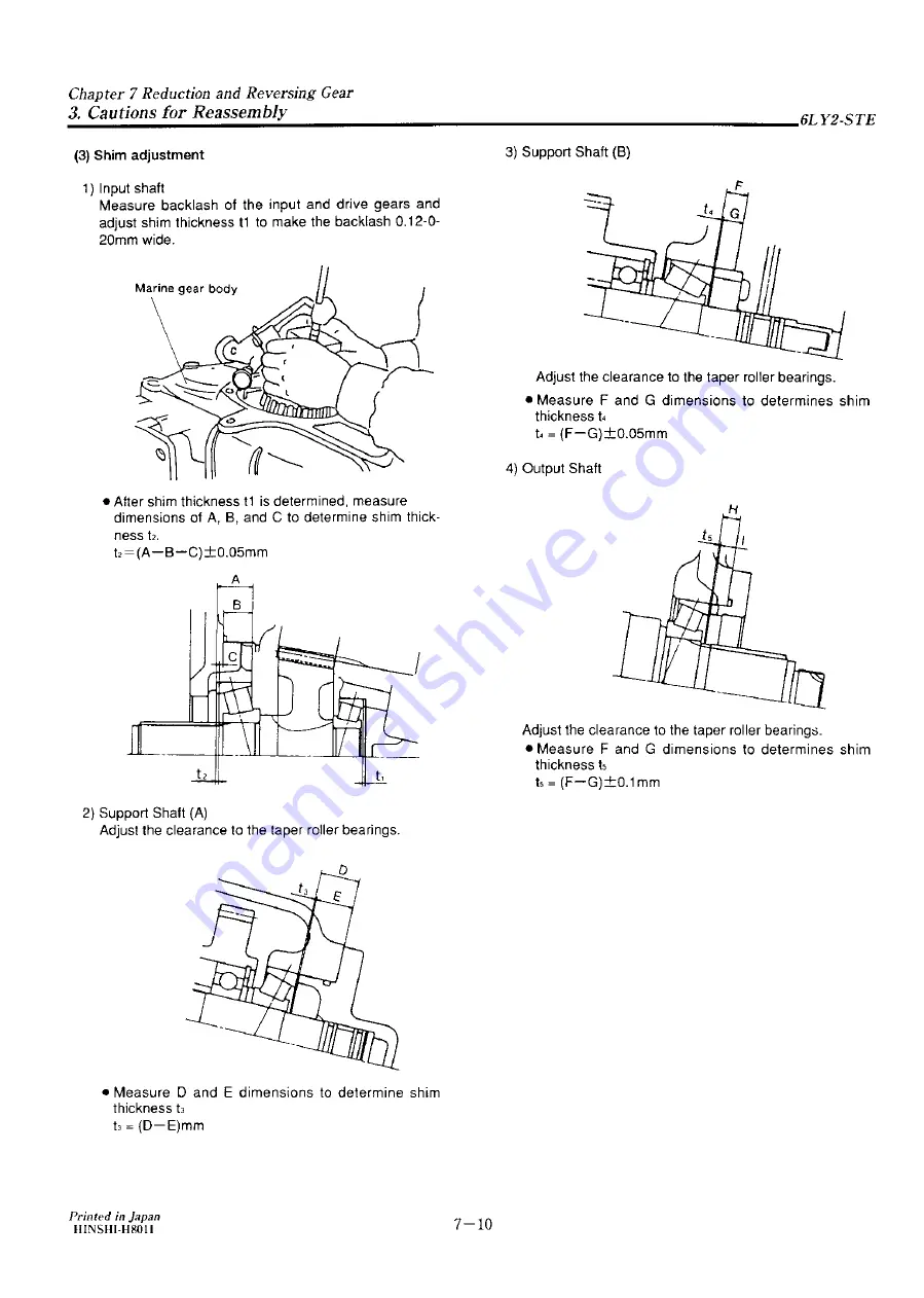 Yanmar 6LY2-STE Service Manual Download Page 153