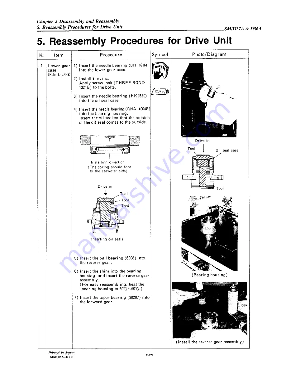 Yanmar D27 Скачать руководство пользователя страница 46