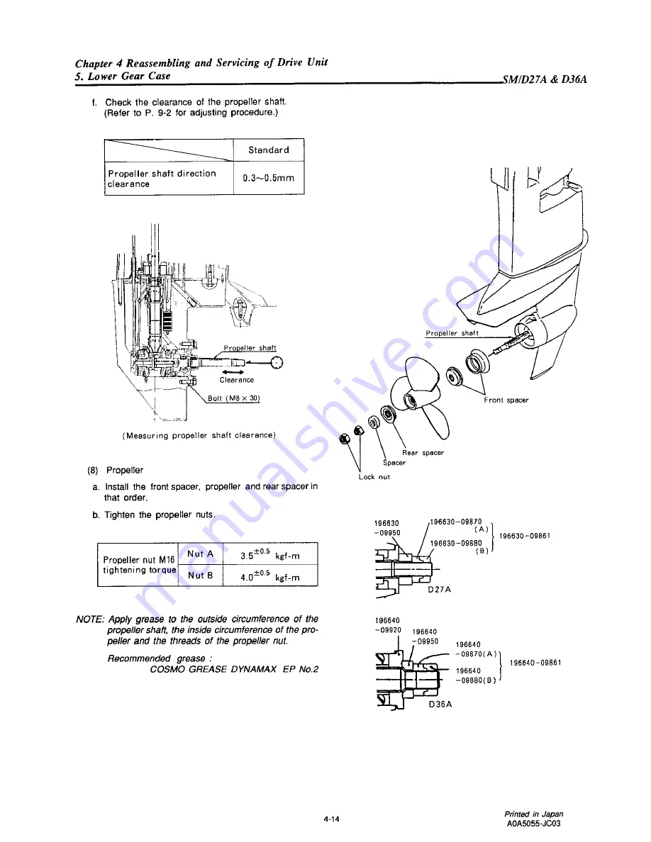 Yanmar D27 Скачать руководство пользователя страница 104