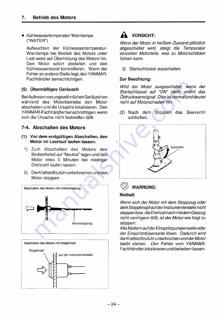 Yanmar GM series Operation Manual Download Page 110