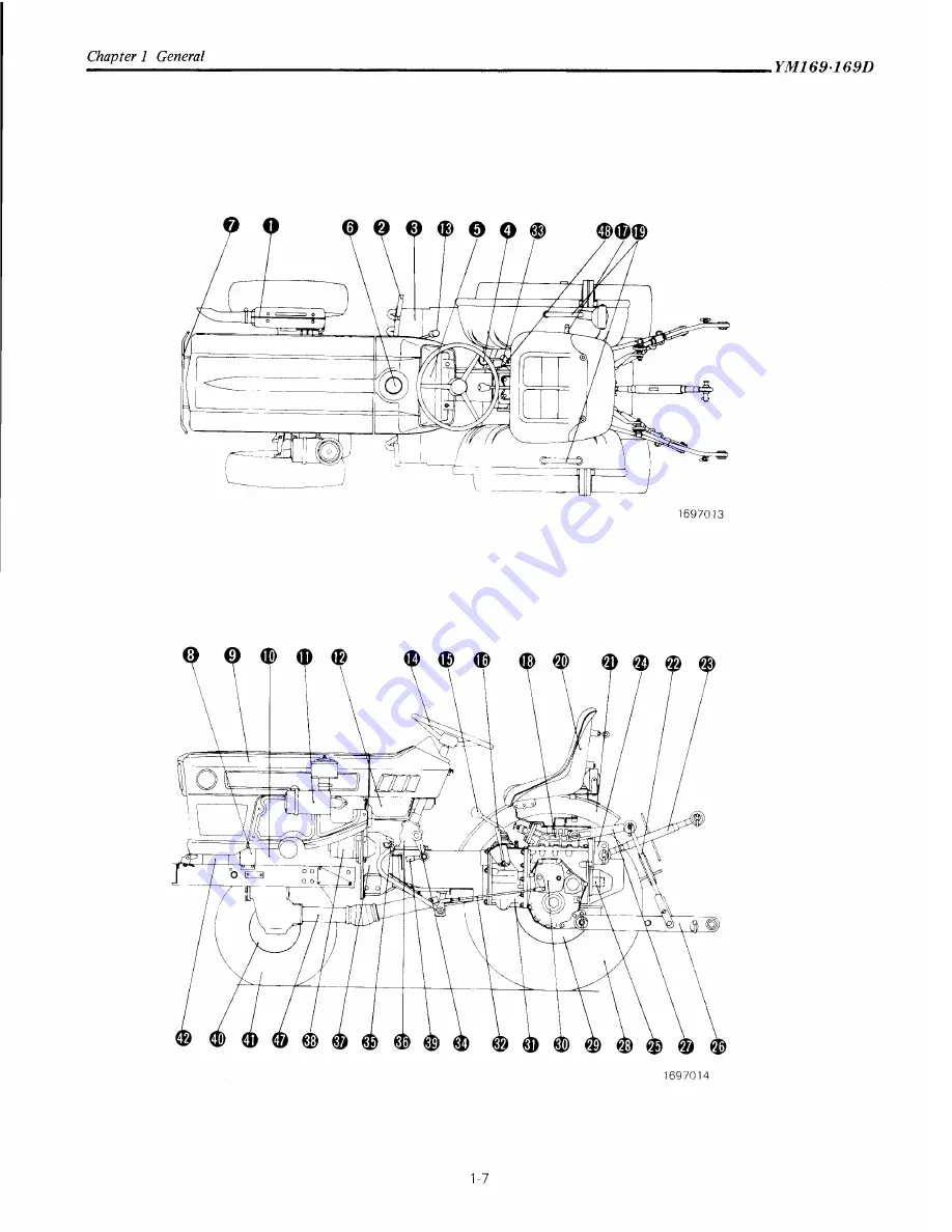 Yanmar YM169 Скачать руководство пользователя страница 15