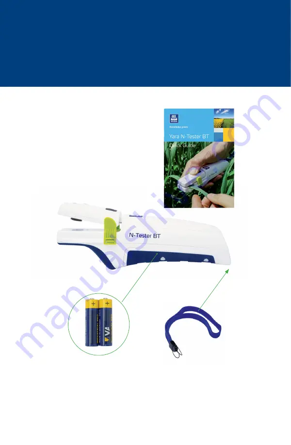 Yara N-Tester BT Quick Manual Download Page 3