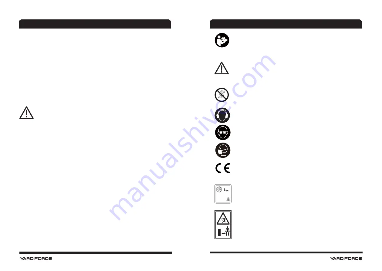 Yard force iFlex LH F35 Original Instructions Manual Download Page 38