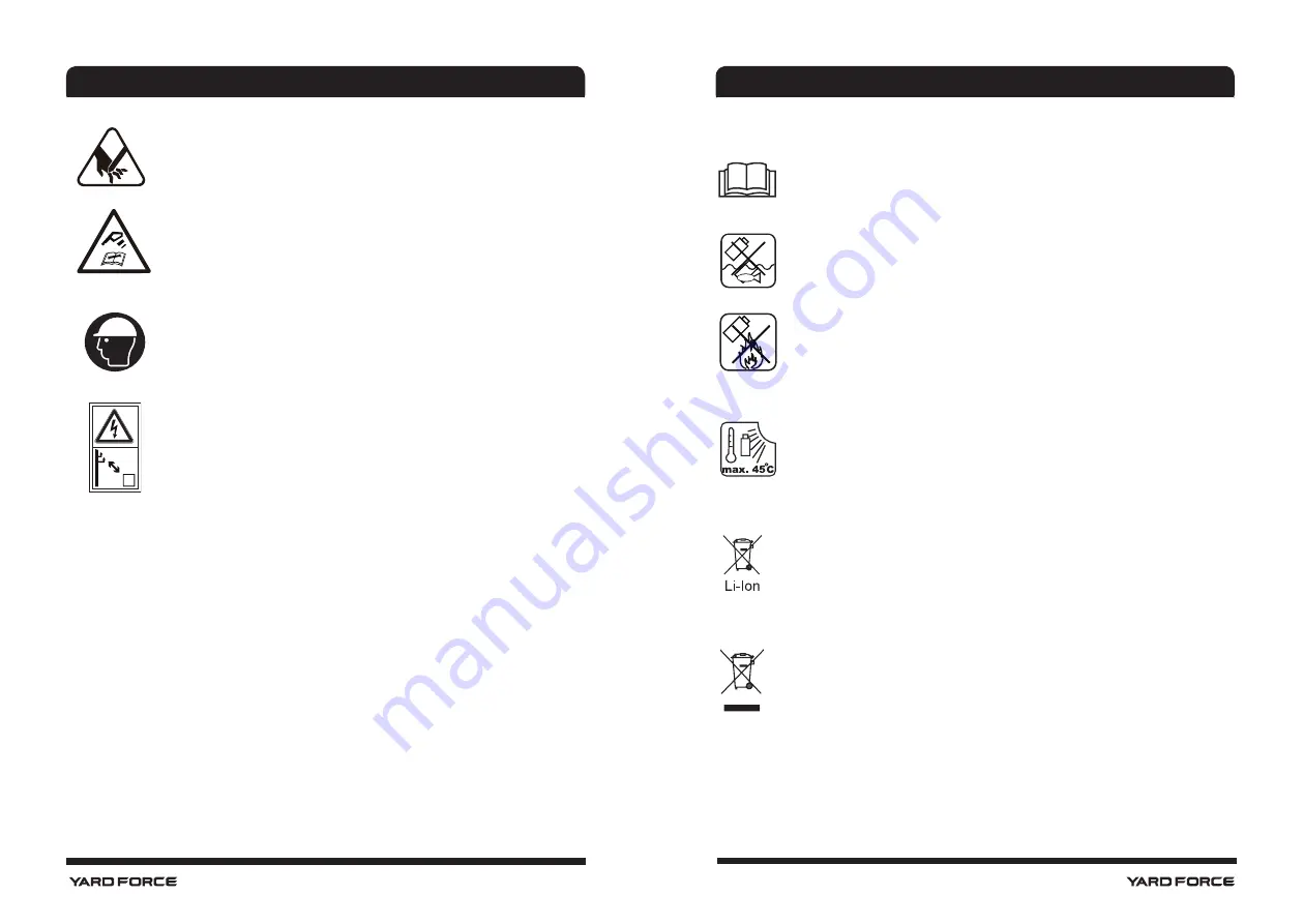 Yard force iFlex LH F35 Original Instructions Manual Download Page 39